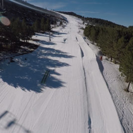 Luis Goñi snowpark javalambre