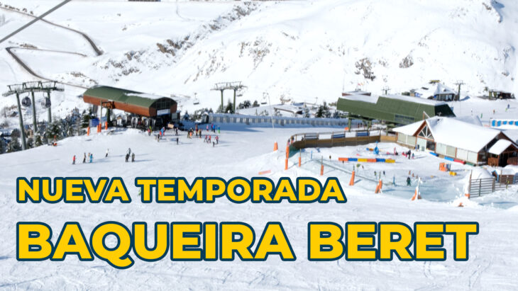 Navidades en baqueira beret De camino a la cima